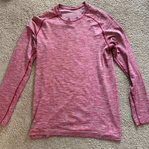 Red lululemon long sleeve